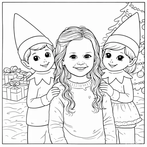 Create a coloring page